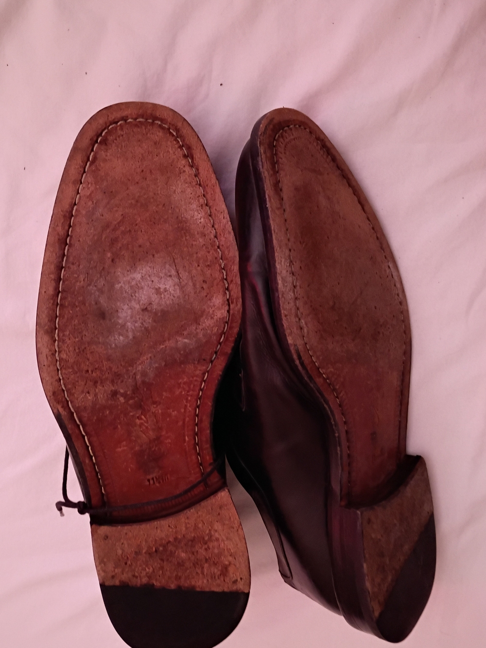 Mezlan Men's Dark Brown Leather Oxfords